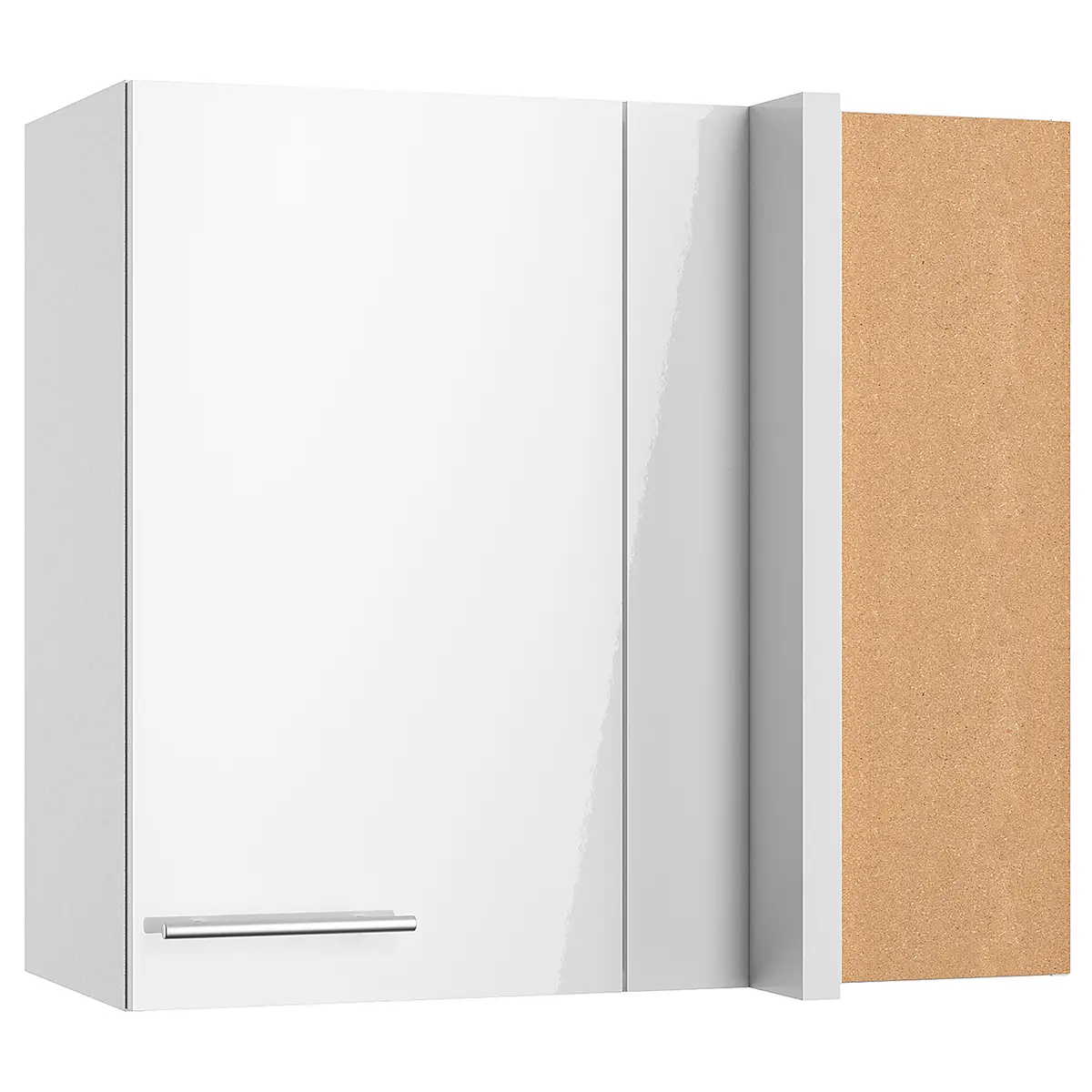Eck-Hängeschrank III | Weiß