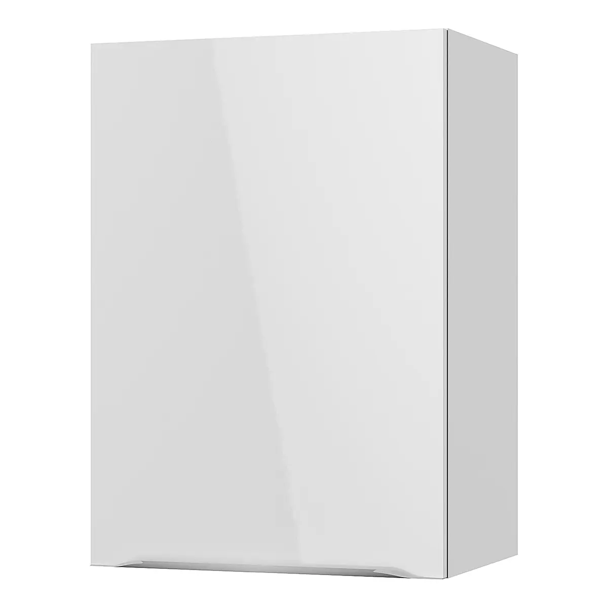 Hängeschrank III 50cm Weiß/Hochglanz Weiß | Weiß