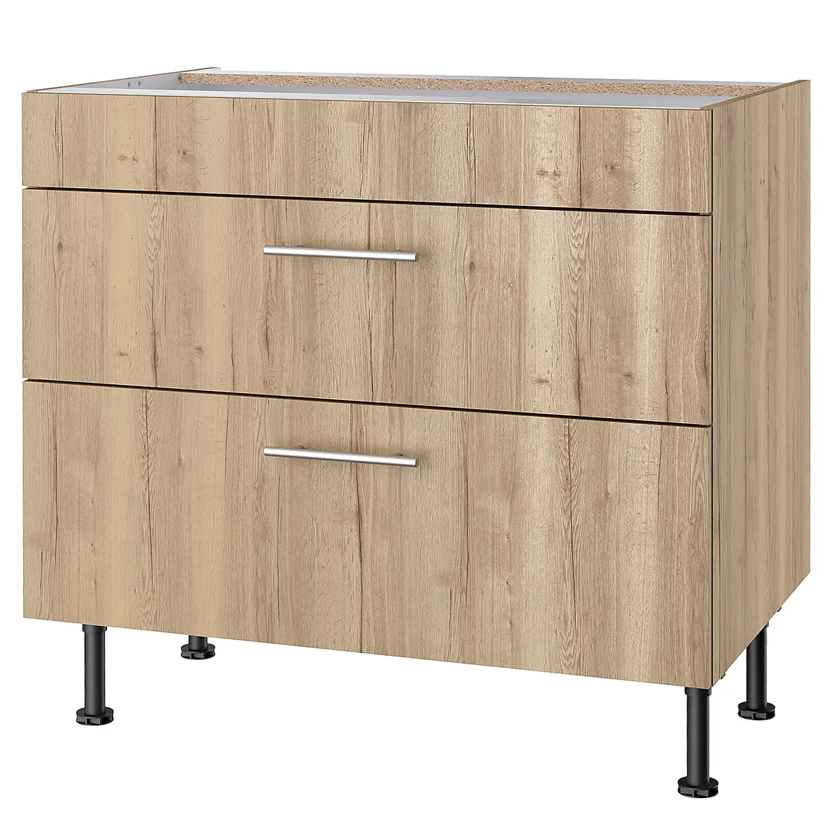 Kochfeld-Unterschrank II 90cm | Braun