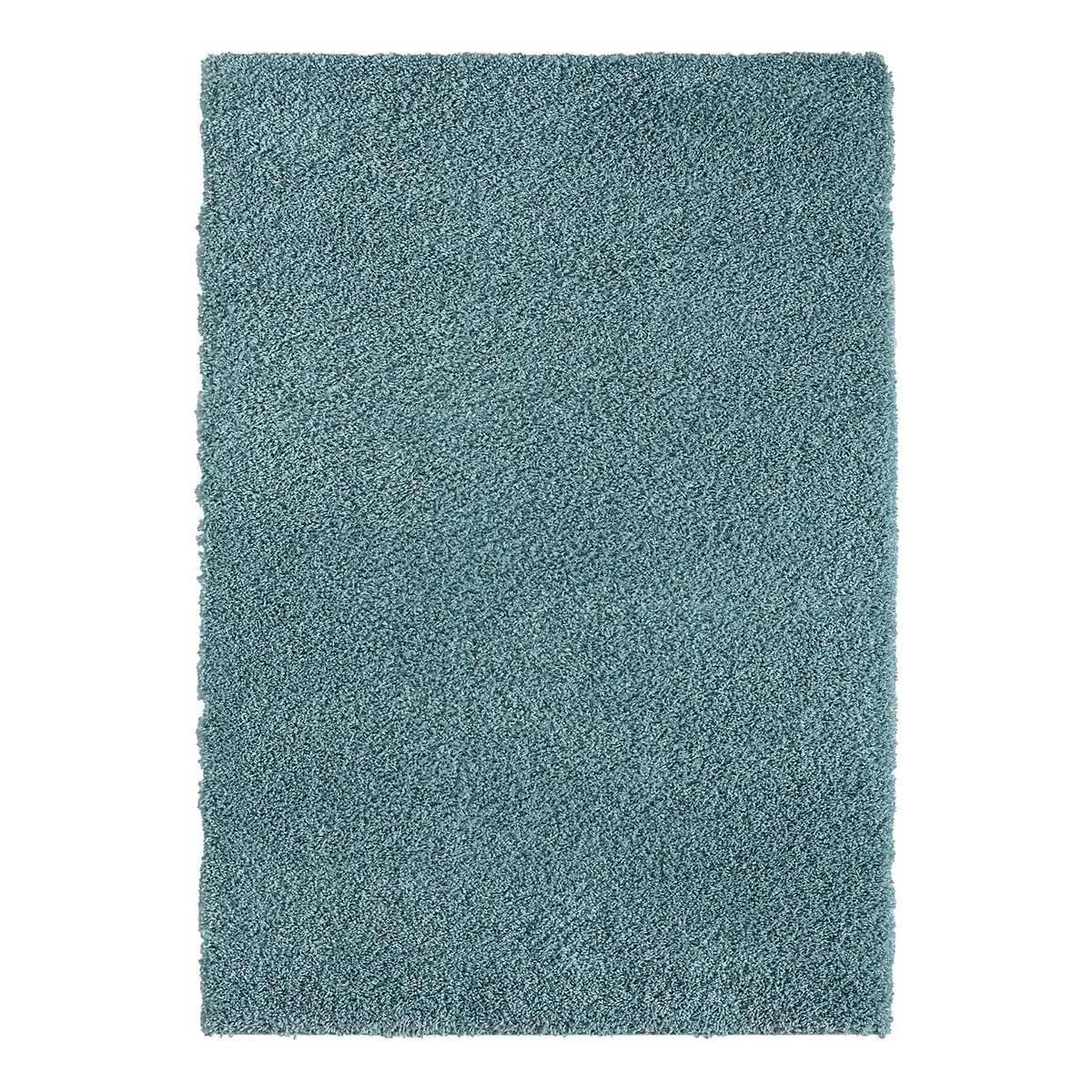Hochflorteppich 160 x 230cm Blau/Hellblau | Blau