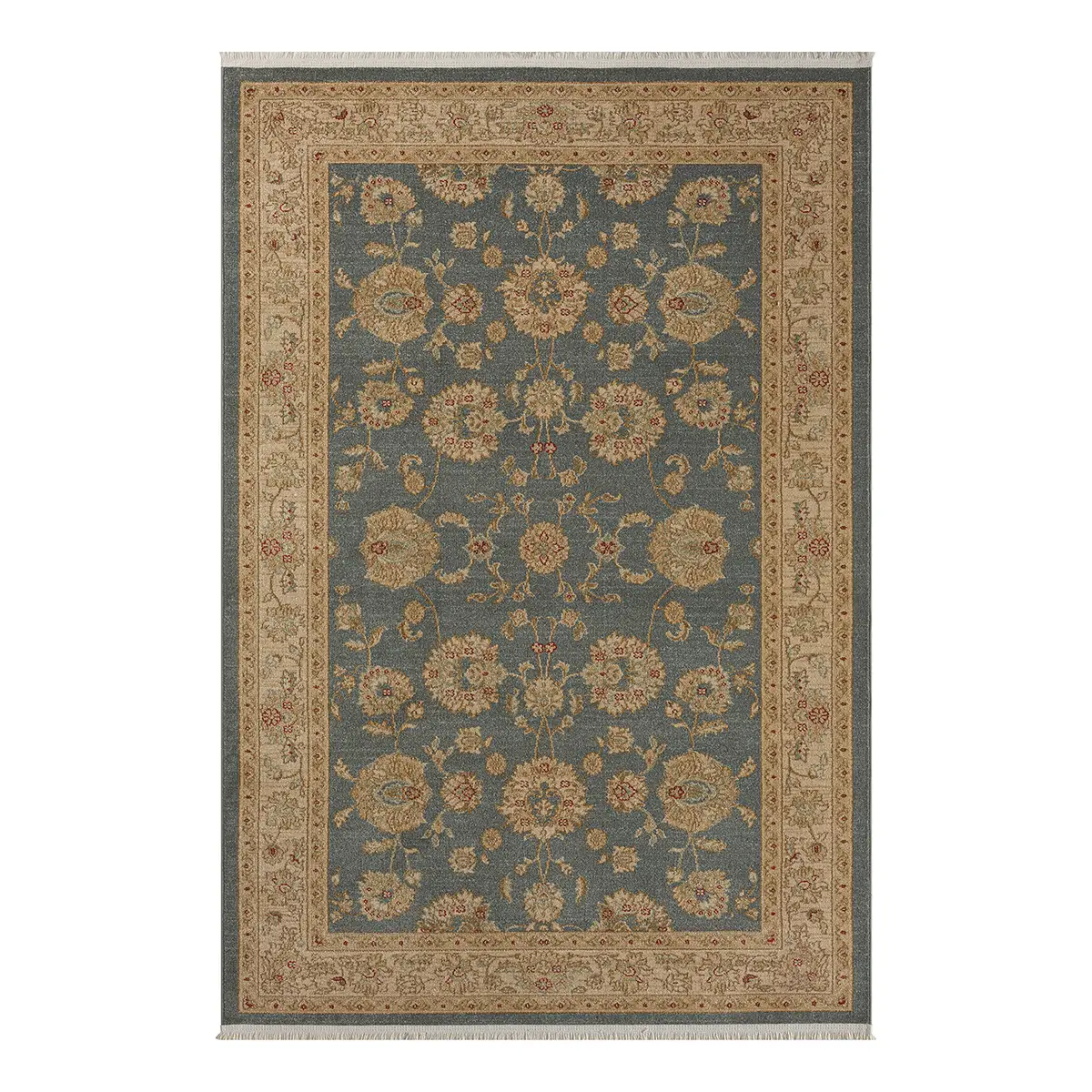 Kurzflorteppich Maryam V | Blau