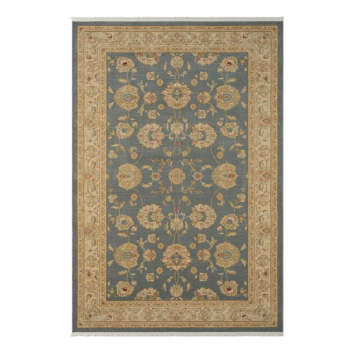 Kurzflorteppich Maryam V | Blau
