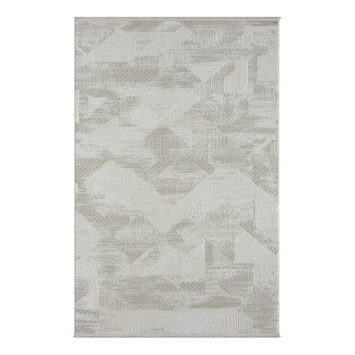 Kurzflorteppich Beige 160 x 230cm Mischgewebe | Beige