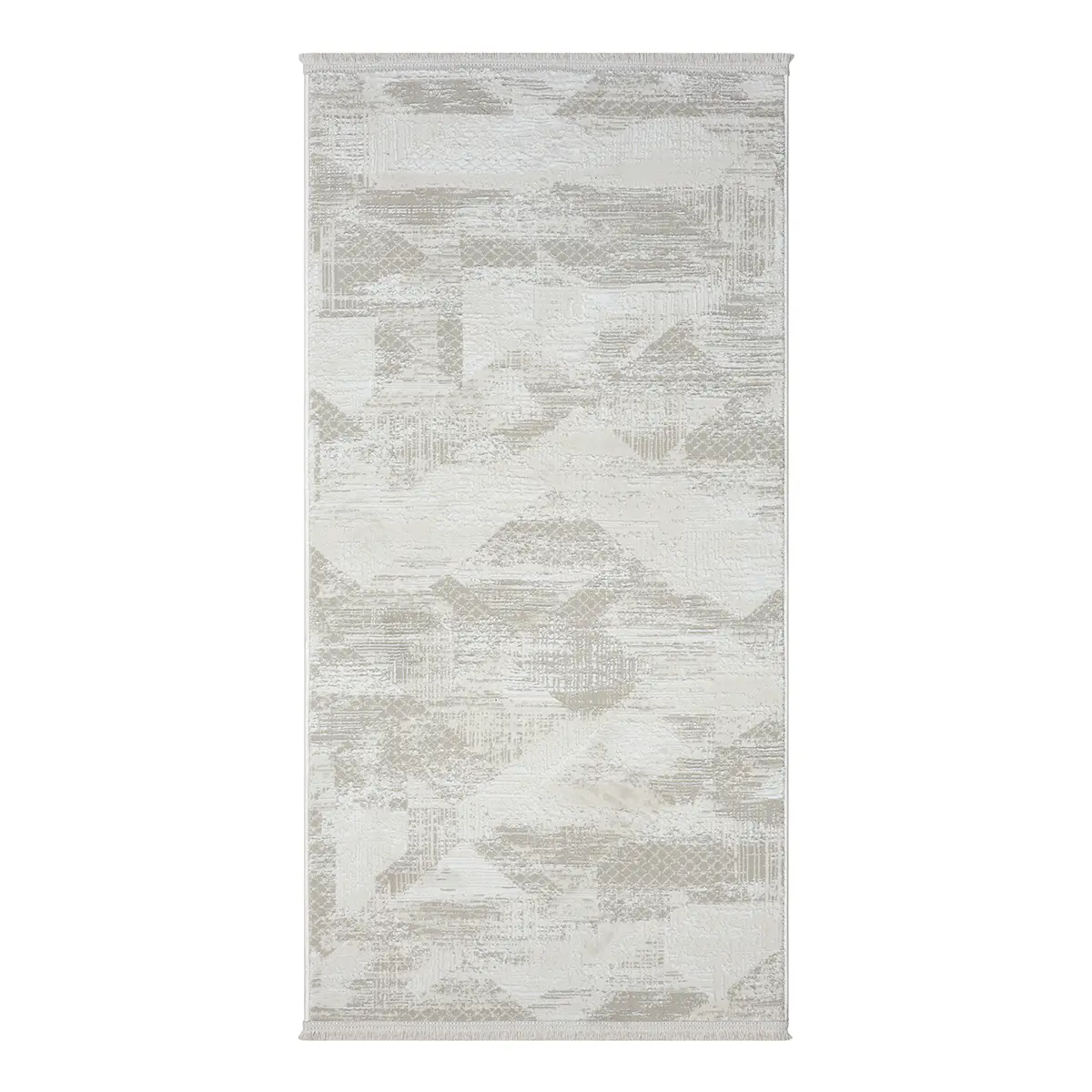 Kurzflorteppich Beige 80 x 150cm Mischgewebe | Beige