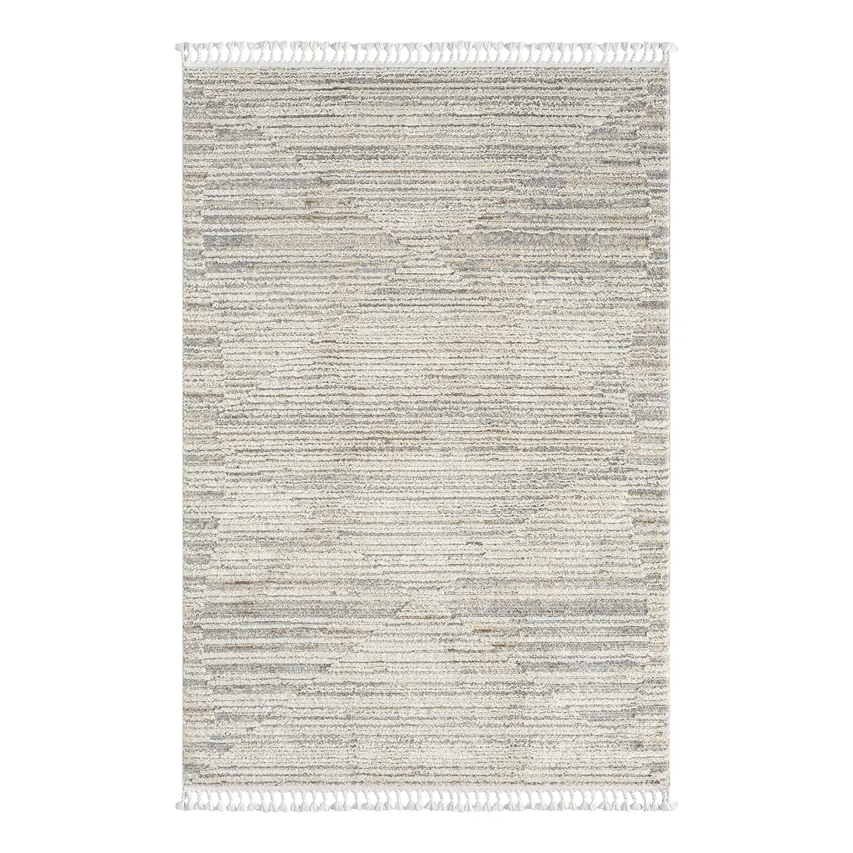 Kurzflorteppich Enya II Beige 200 x 290cm Mischgewebe | Beige