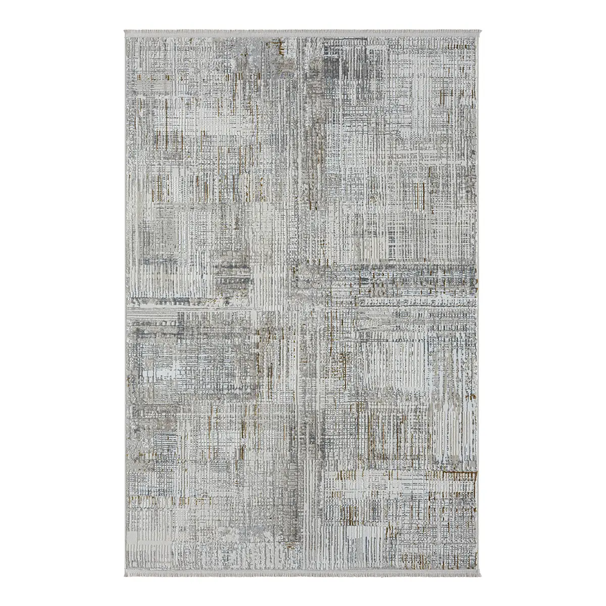 Kurzflorteppich Beige 160 x 230cm Mischgewebe | Beige