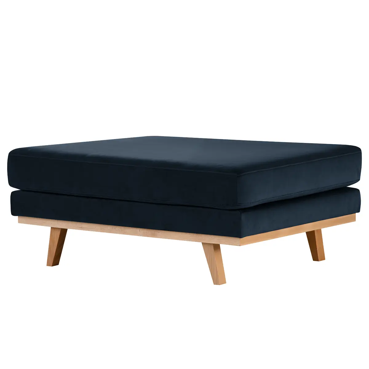 Polsterhocker Sadia | Blau