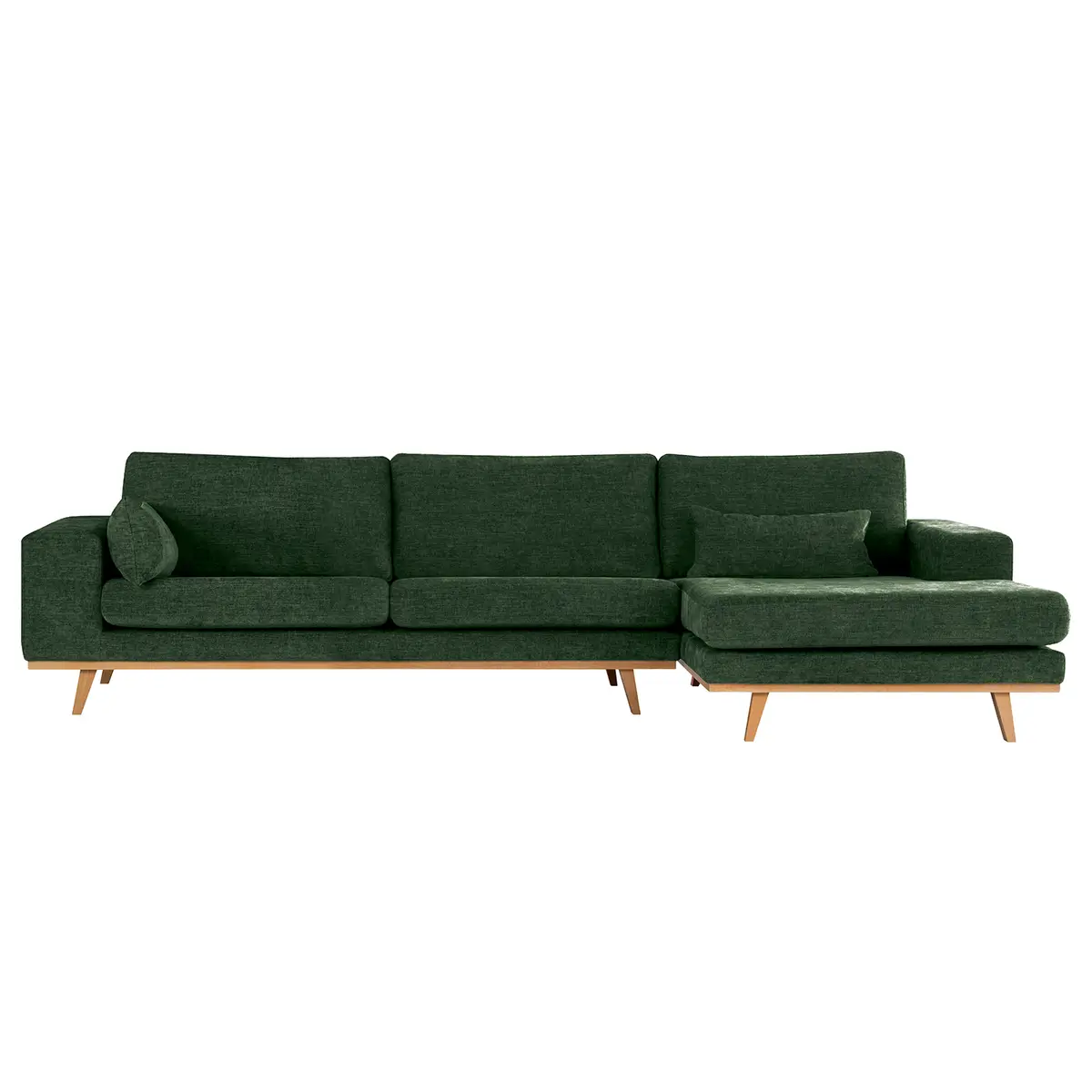 Ecksofa Cieli | Grün
