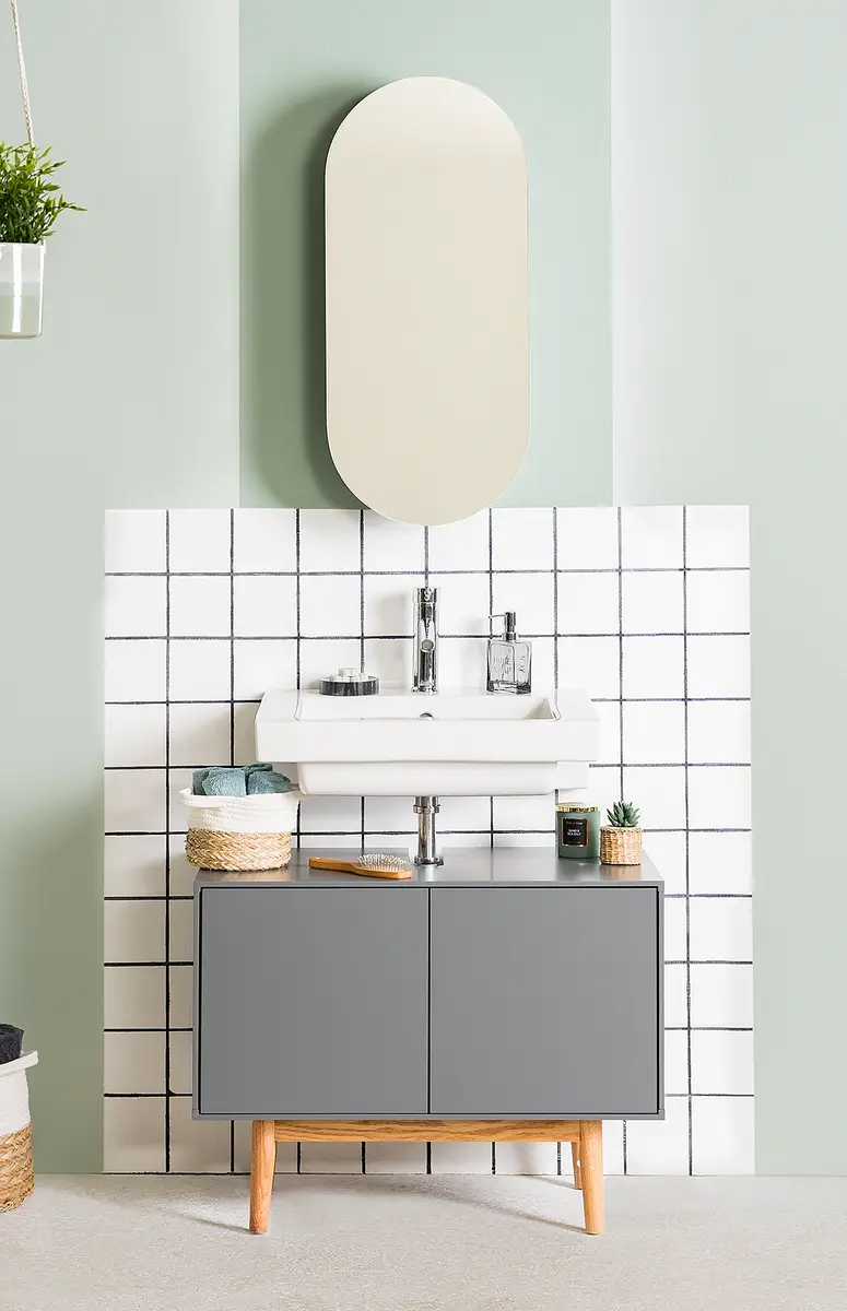 Badezimmerset Kombi E | Grau