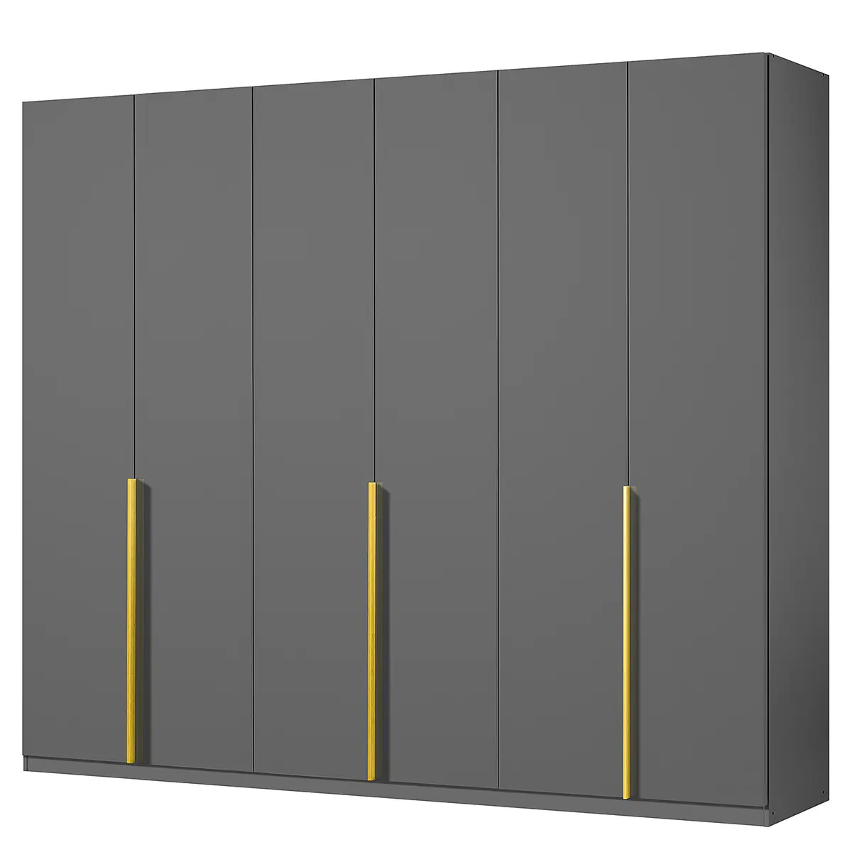 Drehtürenschrank Glam | Grau