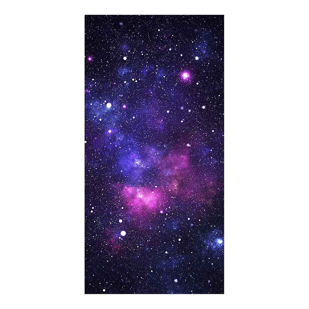 Vinylteppich Galaxie 180 x 90cm Violett | Mehrfarbig