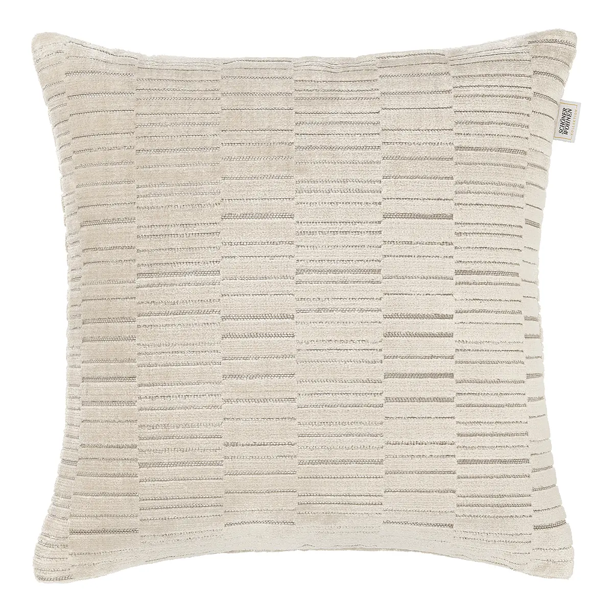 Kissenhülle Weiß/Wollweiß 43 x 43 x 1cm Mischgewebe | Weiß