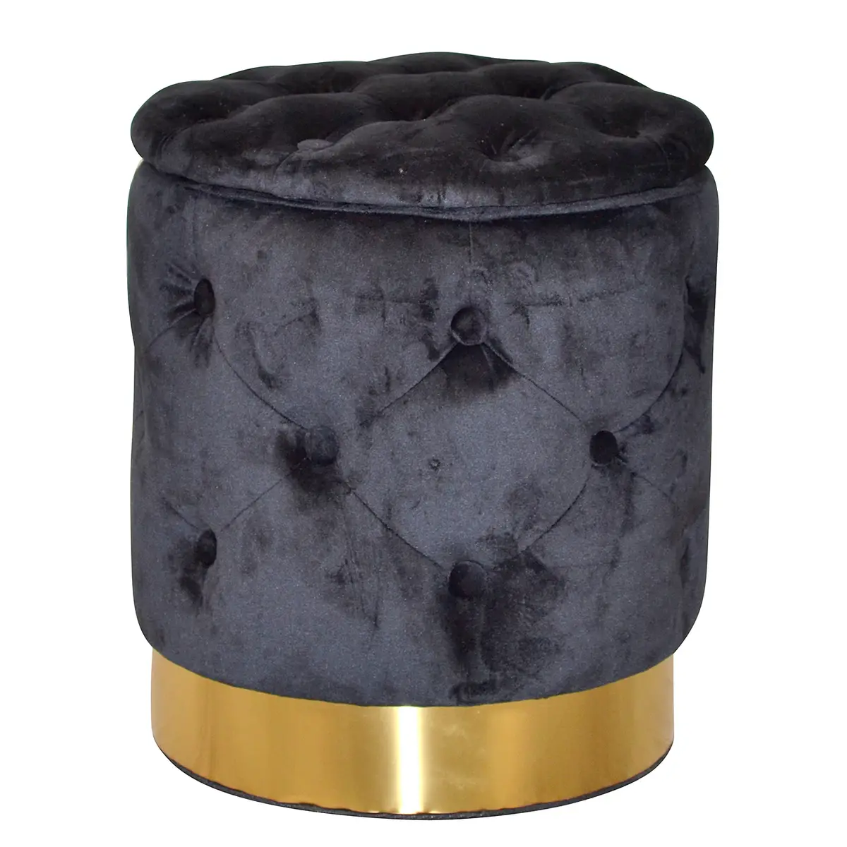 Sitzpouf Nilgen | Schwarz