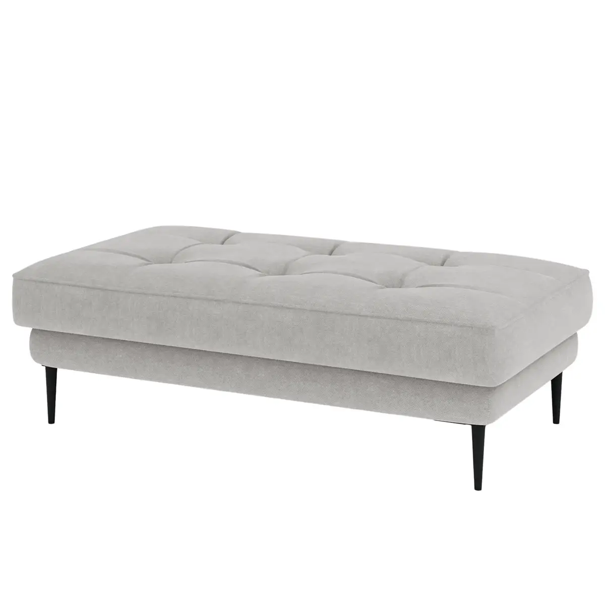 Polsterhocker | Grau