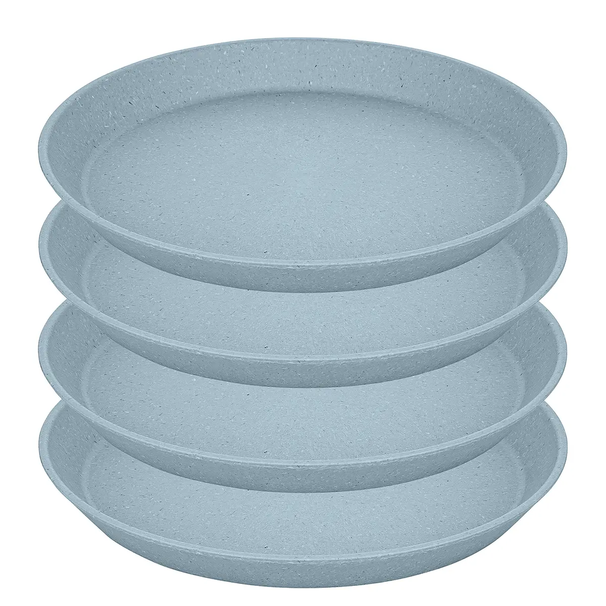 Frühstücksteller Connect Plate 4er-Set | Blau