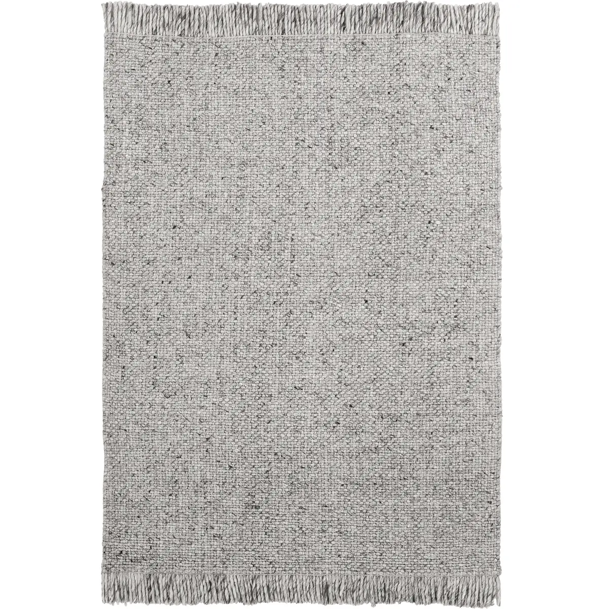 Wollteppich My Eskil Grau/Grau 160 x 230cm Mischgewebe | Grau