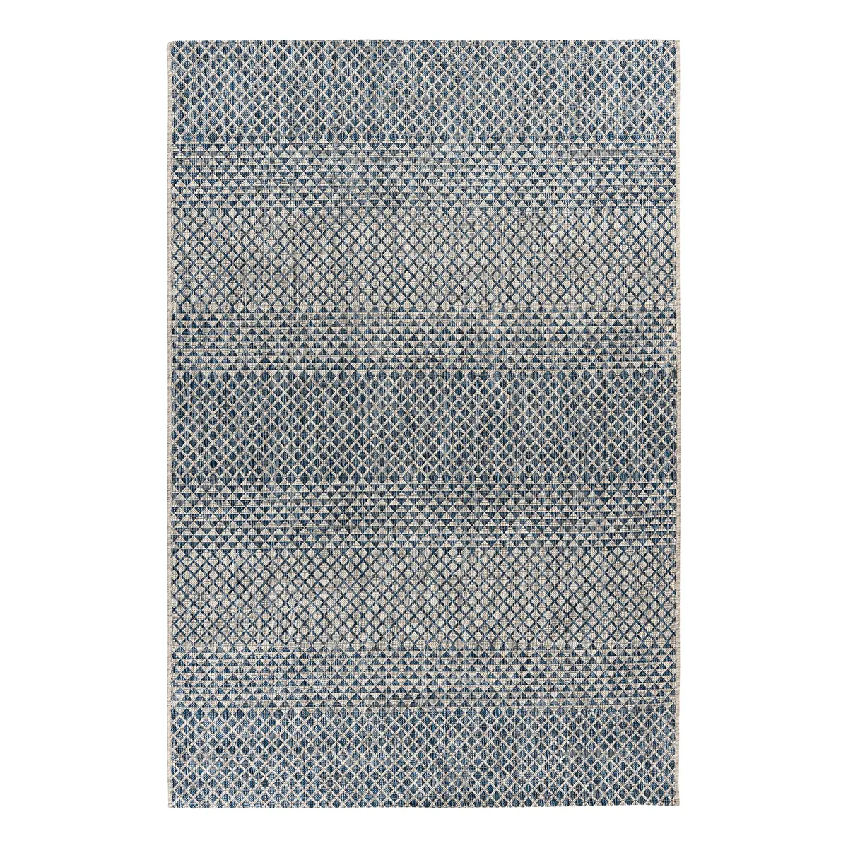 Kurzflorteppich My Nordic 877 Blau/Blau 120 x 170cm | Blau