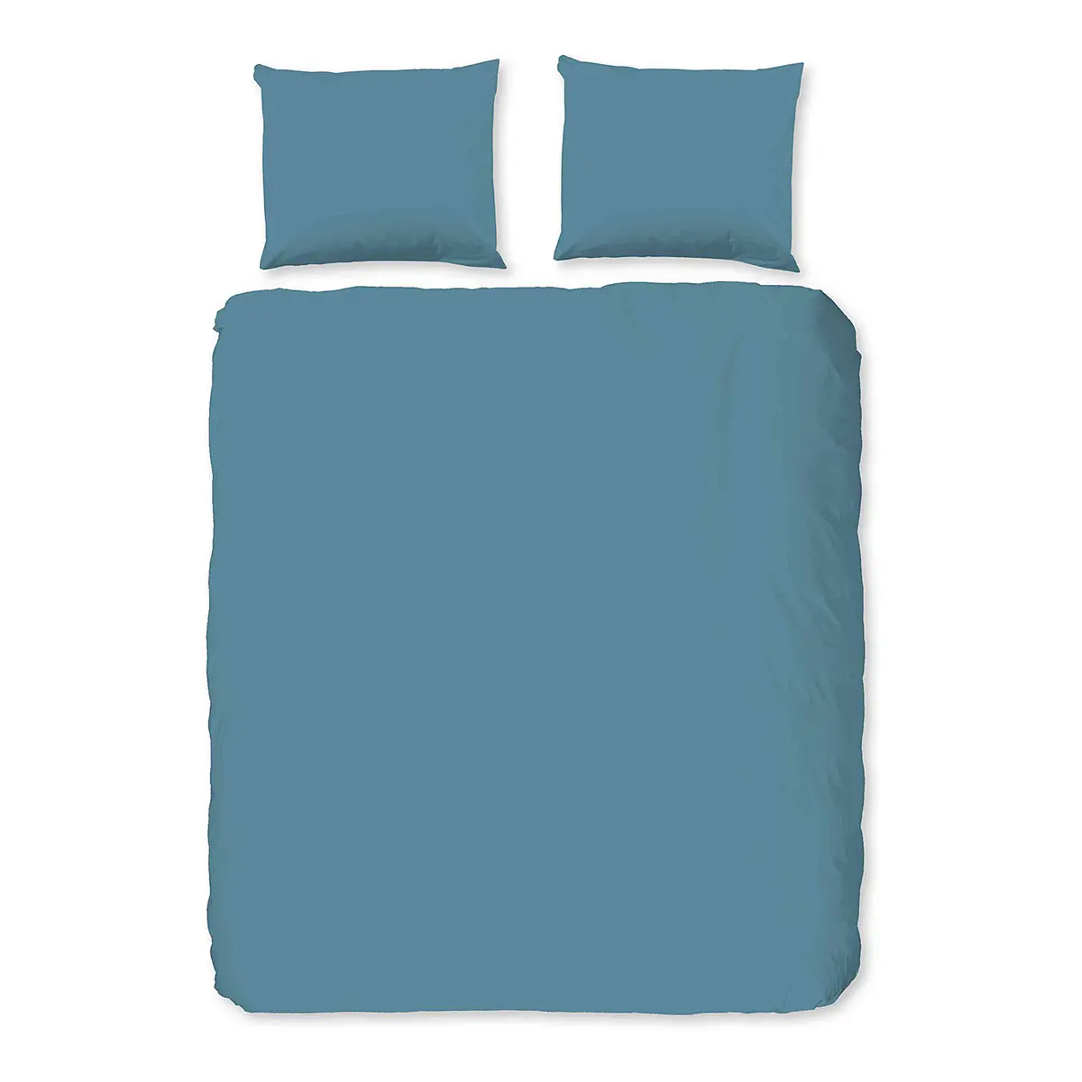 Renforce Bettwäsche Uni | Blau