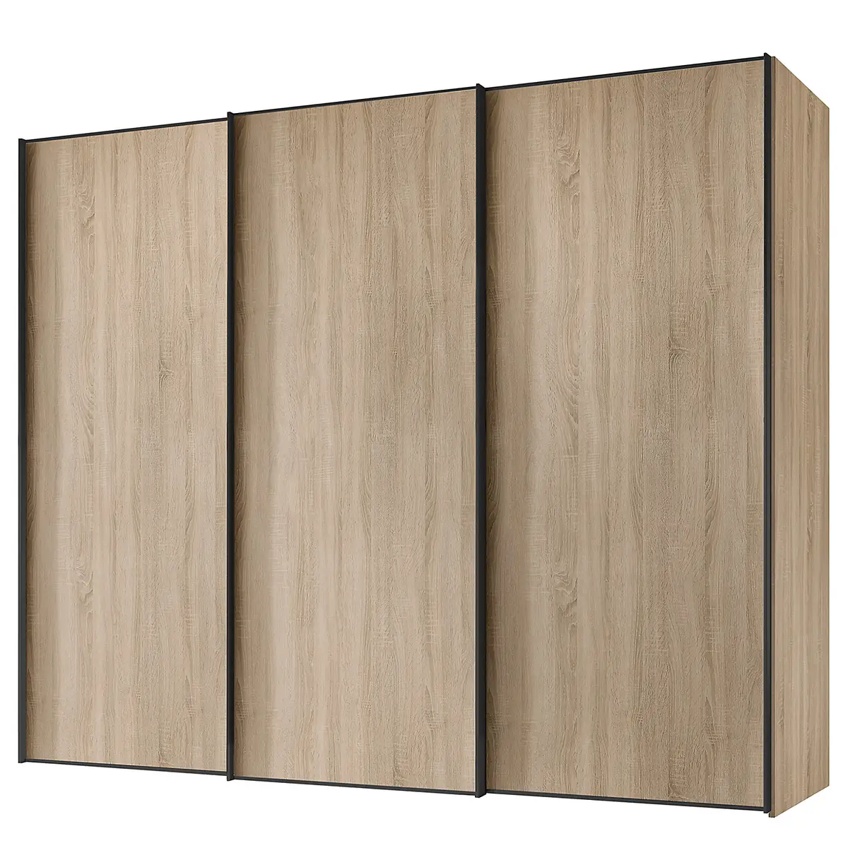 Schwebetürenschrank Sinfonie Plus Typ A 280 x 240cm Braun/Eiche