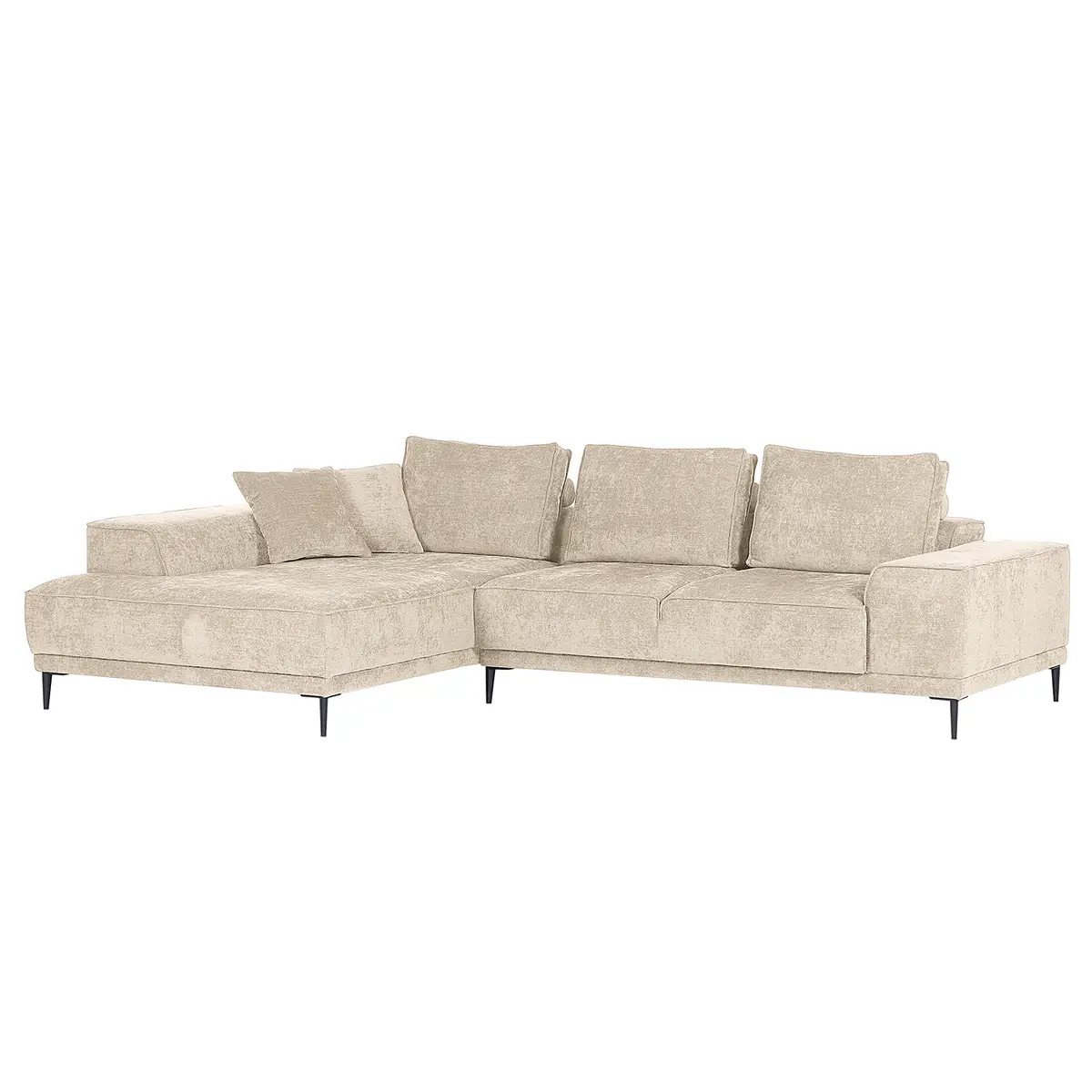 Ecksofa Sonega Beige Flachgewebe Flaka | Beige