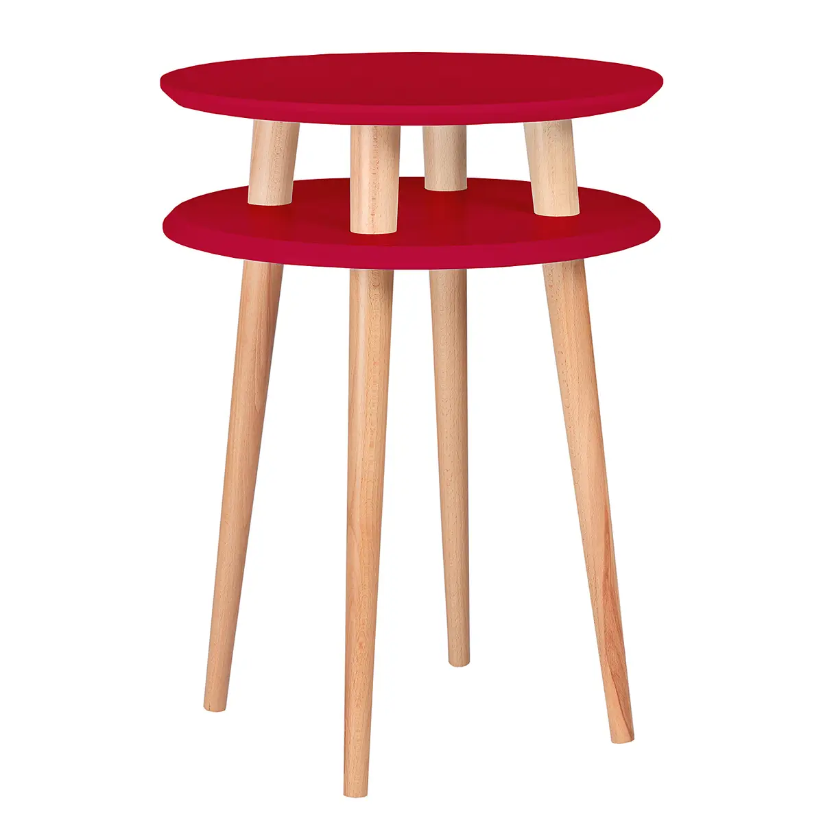 Beistelltisch | Rot