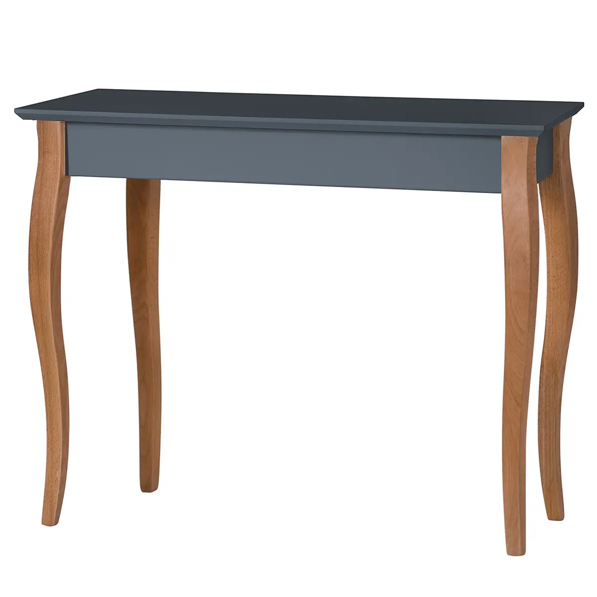 Konsolentisch LILLO 85cm Schwarz Anthrazit | Schwarz