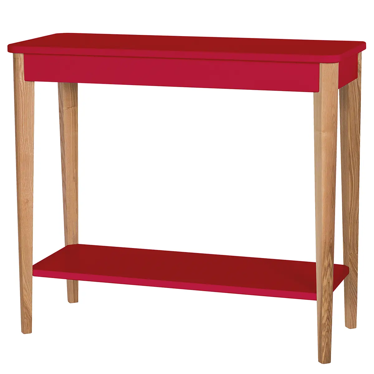 Konsolentisch 85cm Rot/Rot | Rot