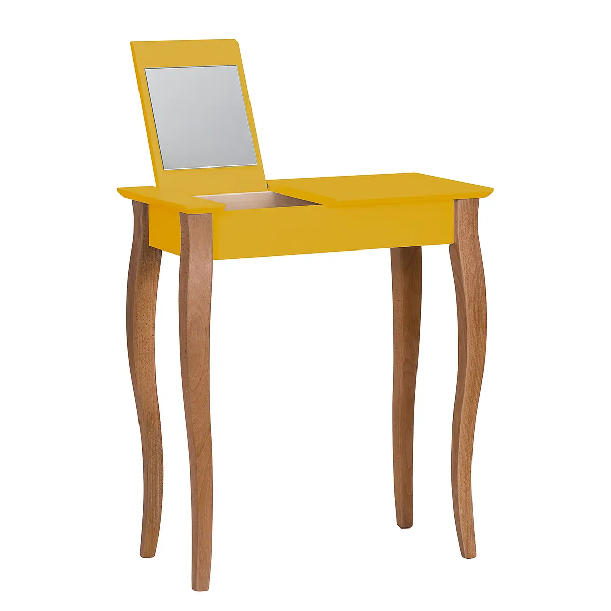 Schminktisch 65cm Gelb/Senfgelb | Gelb