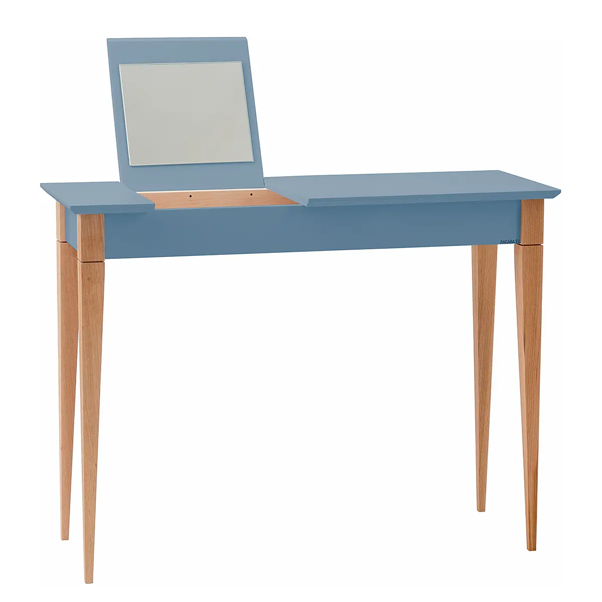 Schminktisch 105cm Blau/Hellblau | Blau