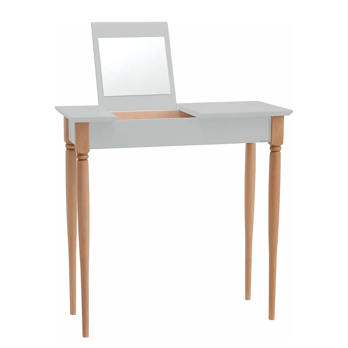 Schminktisch 65cm Grau/Hellgrau | Grau