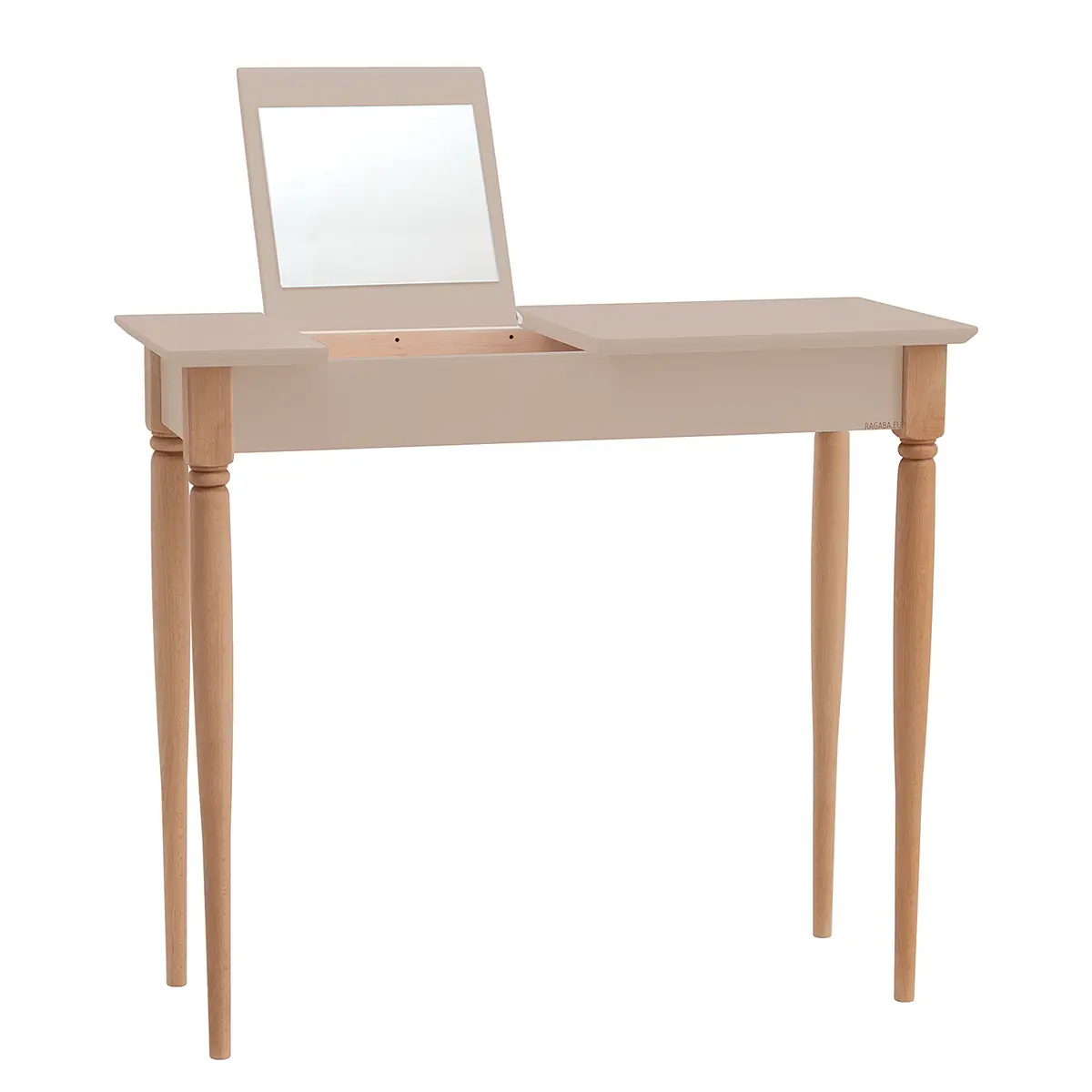 Schminktisch 85cm Braun/Beige | Braun