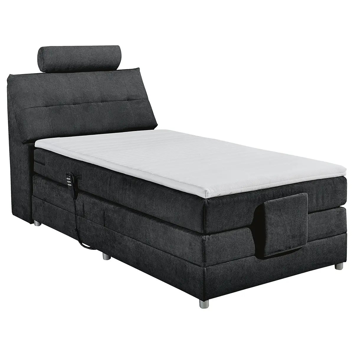 Boxspringbett Neiras | Grau