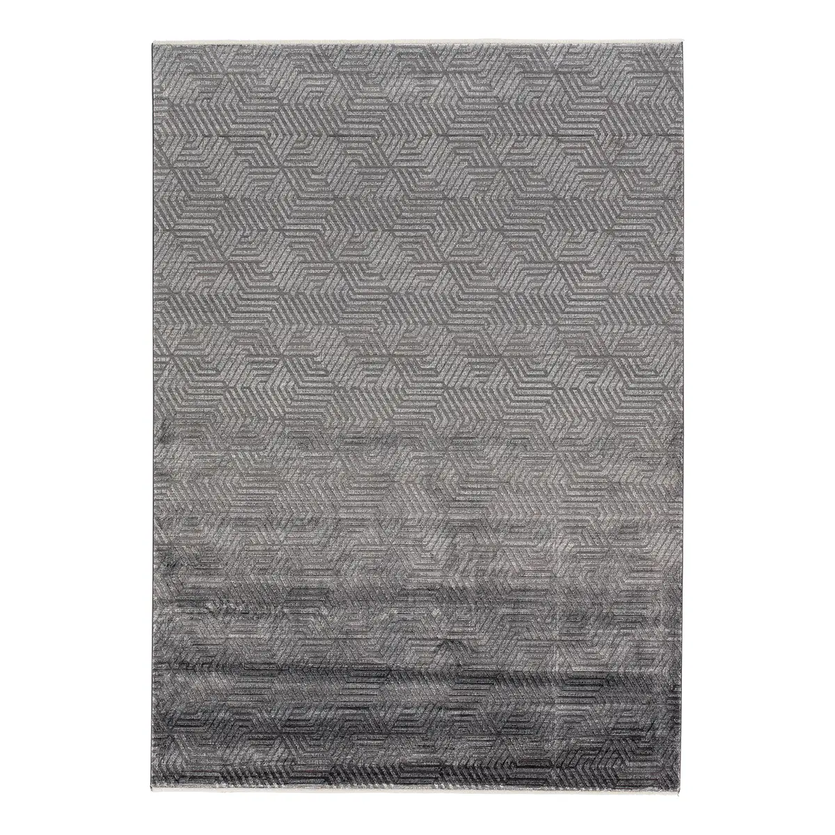 Kurzflorteppich Scala Grau/Grau 200 x 290cm | Grau
