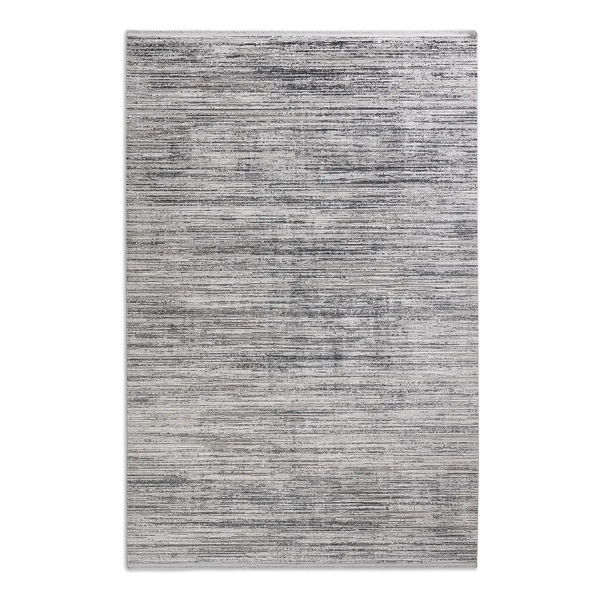 Kurzflorteppich Gravina | Schwarz