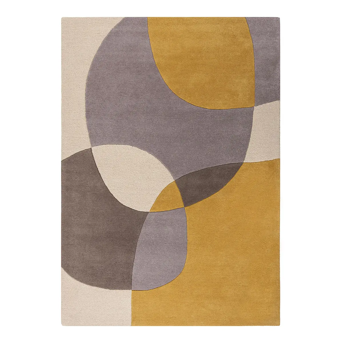 Wollteppich Glow | Mehrfarbig