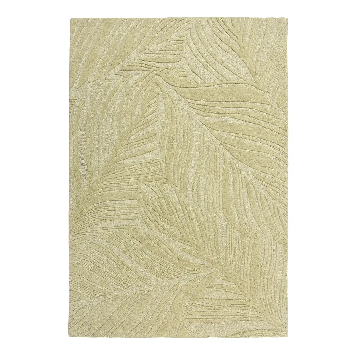 Wollteppich Lino Leaf Grün/Hellgrün 200 x 290cm Wolle | Grün