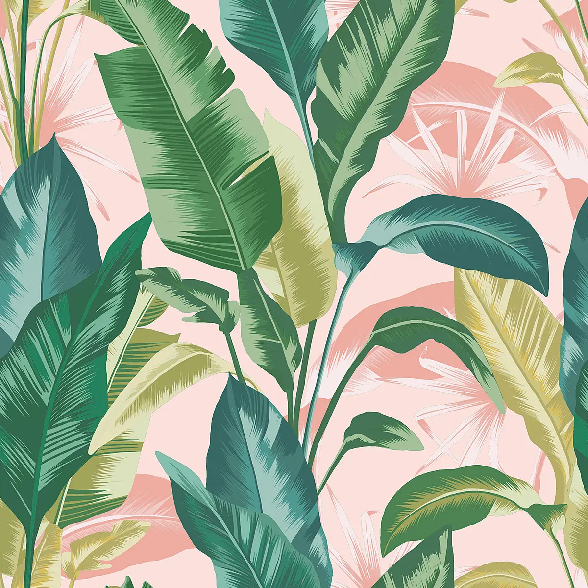 Vliestapete Leaf It Out | Gelb
