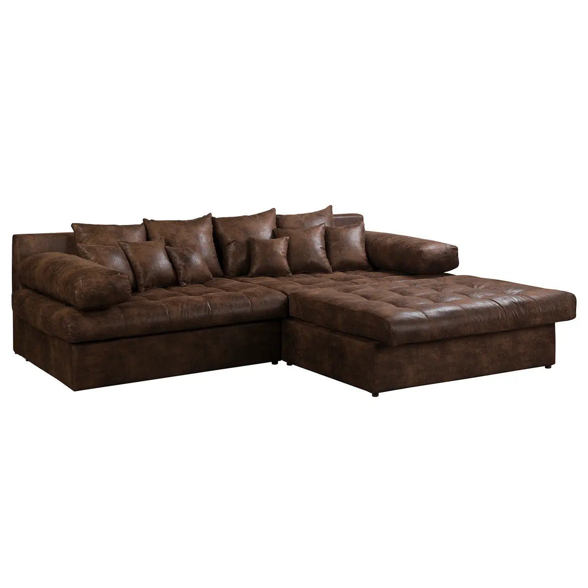 Ecksofa Goda | Braun