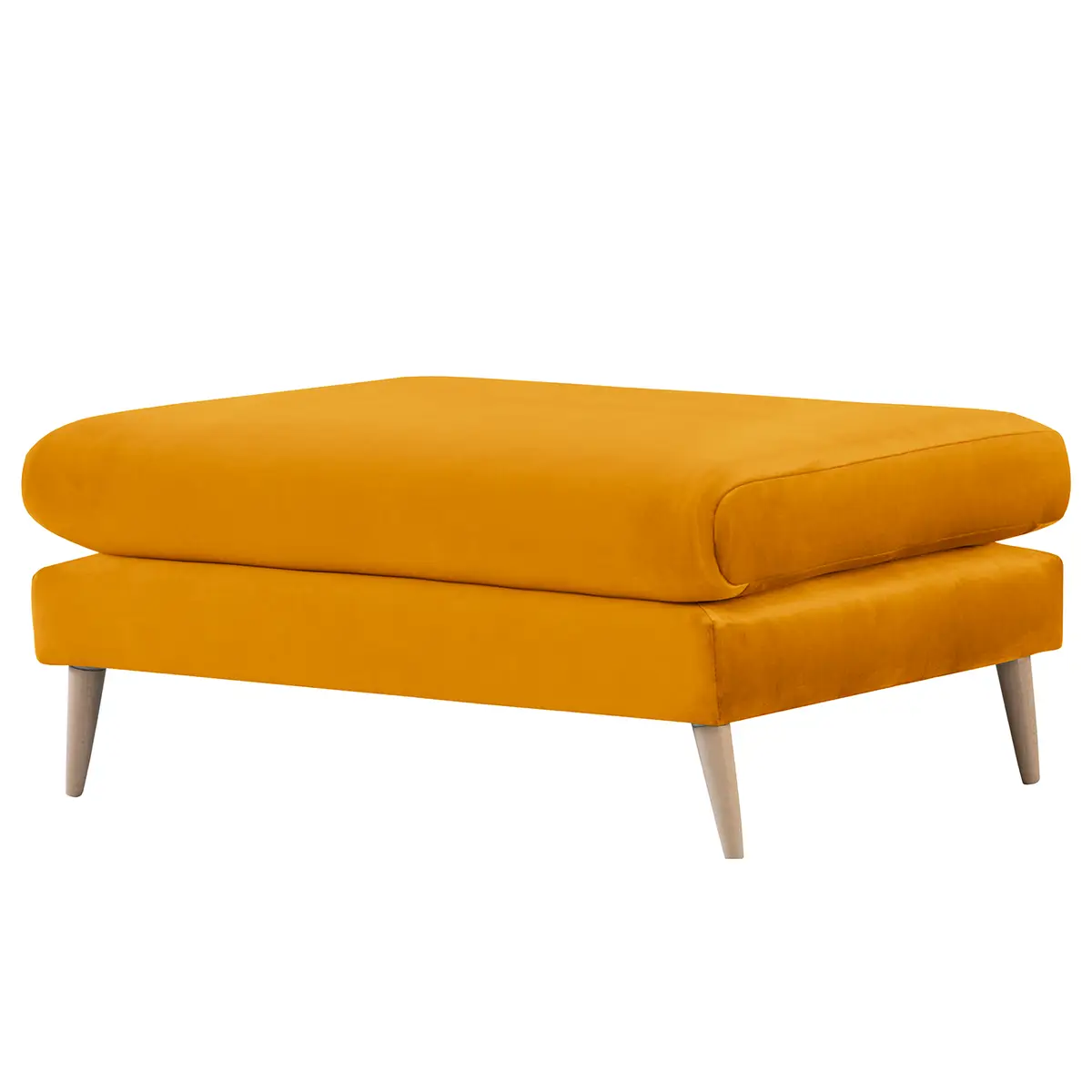 Polsterhocker Kayena | Gelb