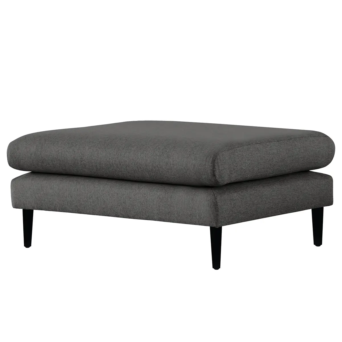 Polsterhocker Kayena | Grau