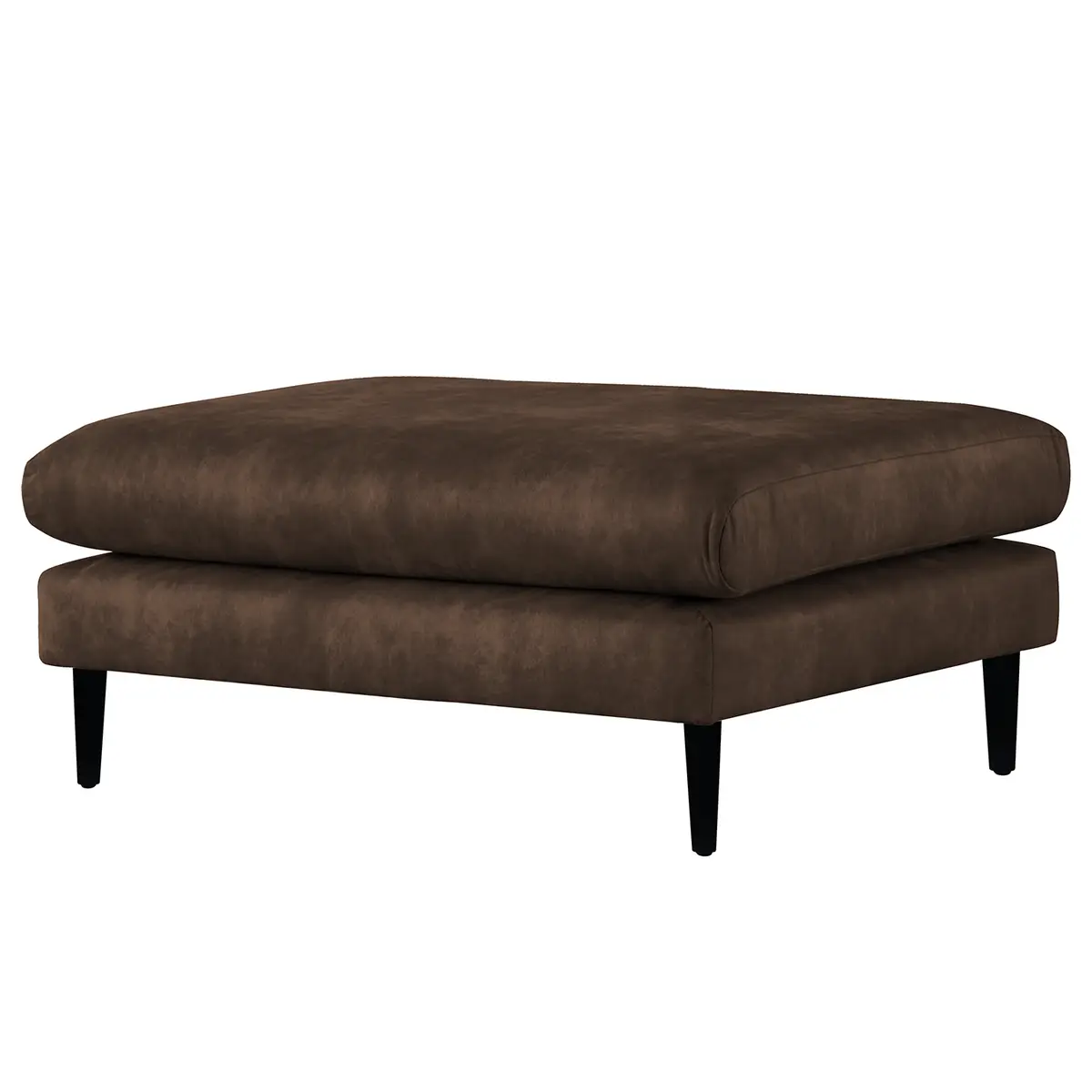 Polsterhocker Kayena | Braun
