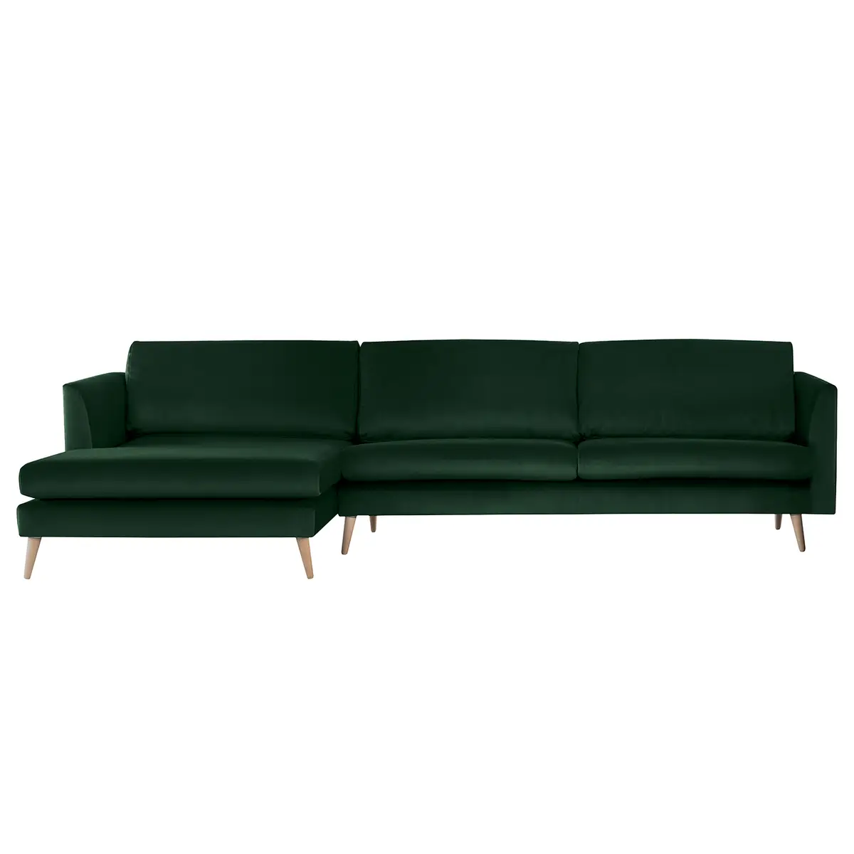 Ecksofa Kayena | Grün