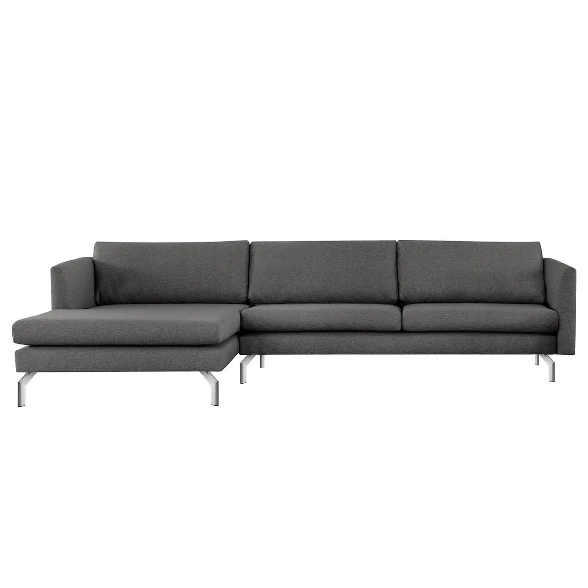 Ecksofa Kayena | Schwarz