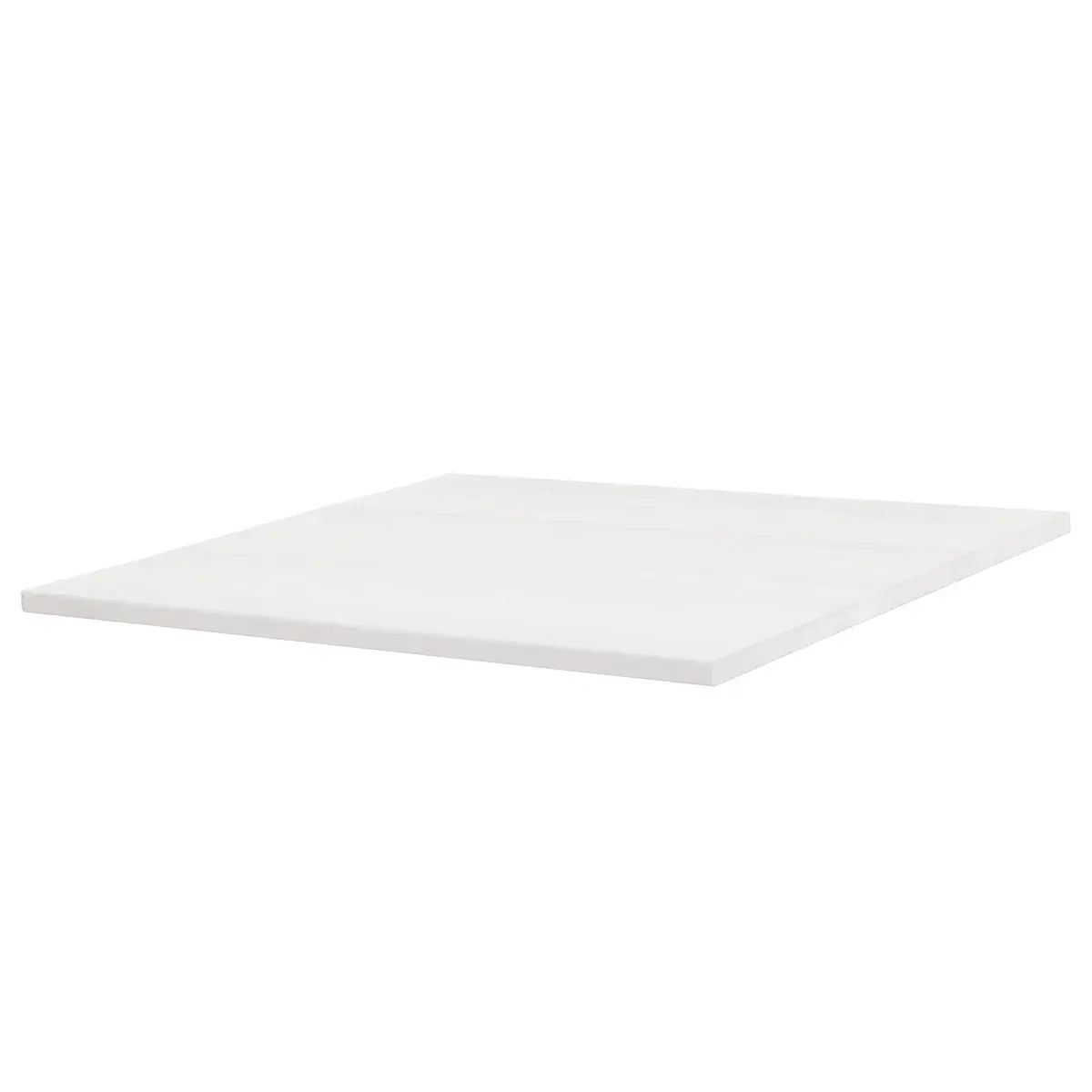 Einlegeboden für Typ B 60cm Weiß Massivholz Kiefer, gewachst