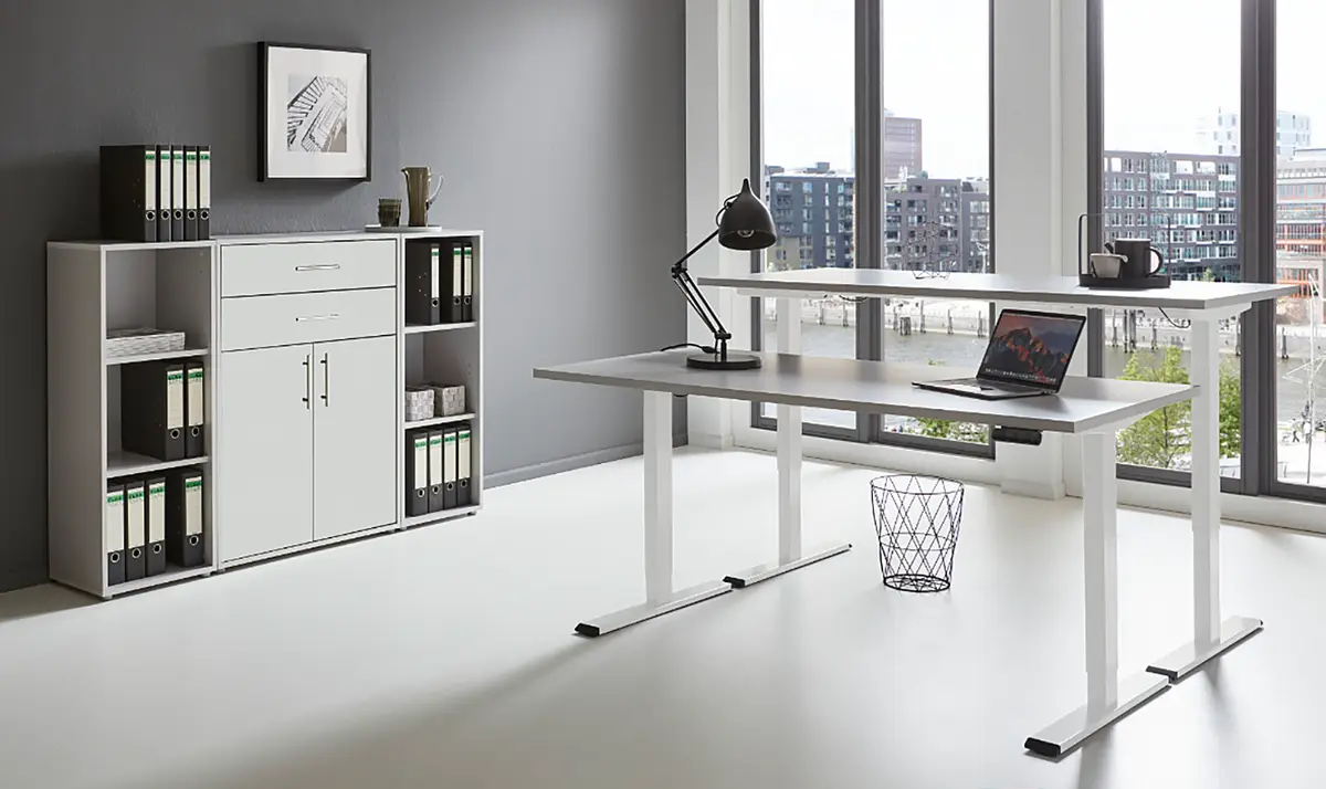 Büro-Set 4-teilig Set A | Grau
