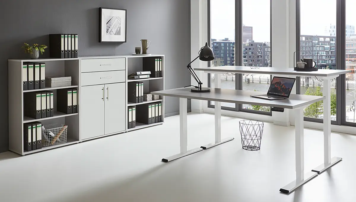 Büro-Set 4-teilig Set C | Grau