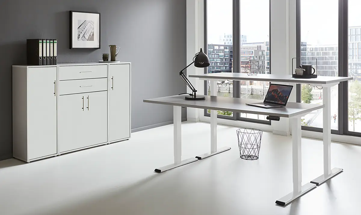 Büro-Set 4-teilig Set F | Grau