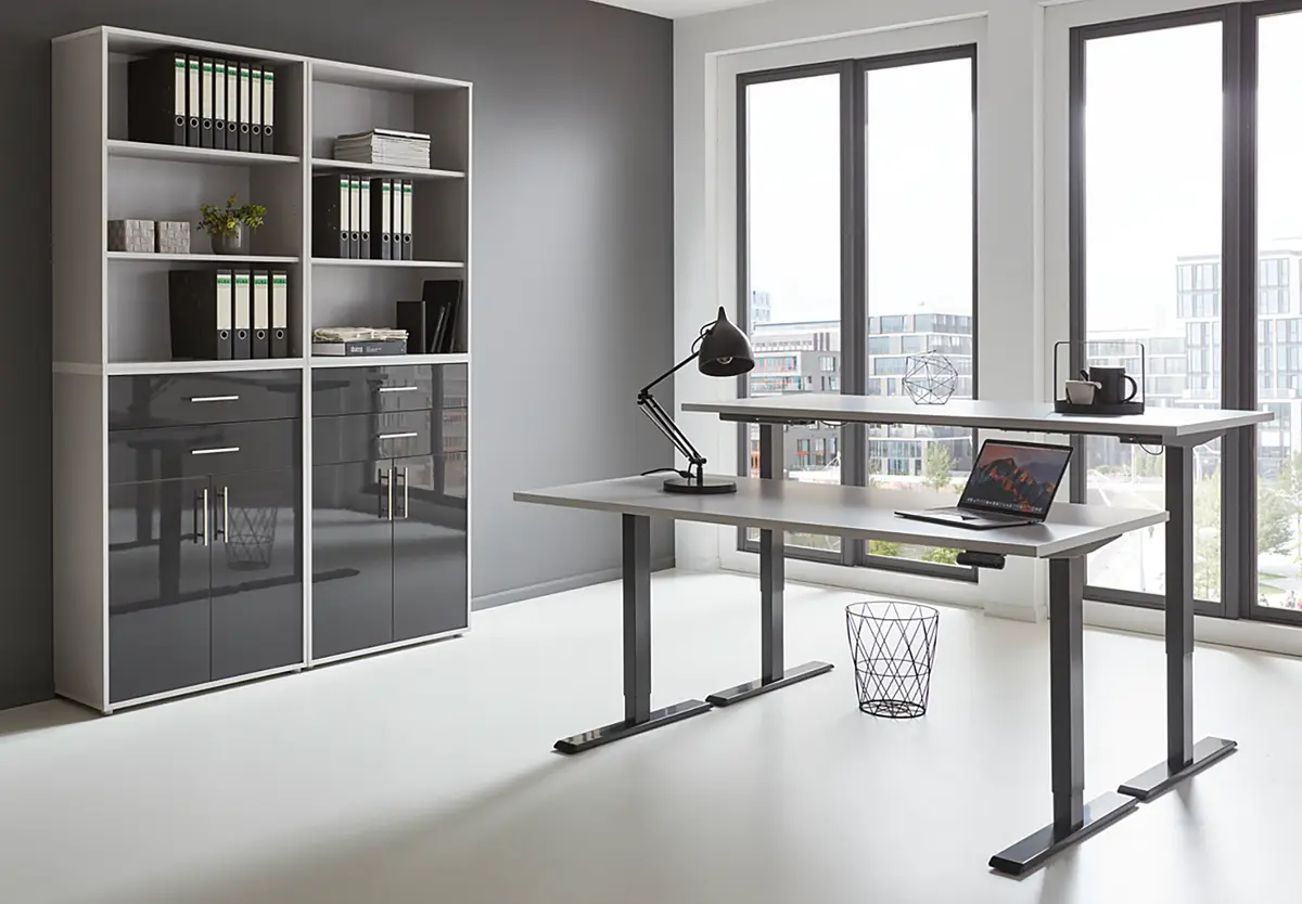 Büro-Set 5-teilig Set B | Grau