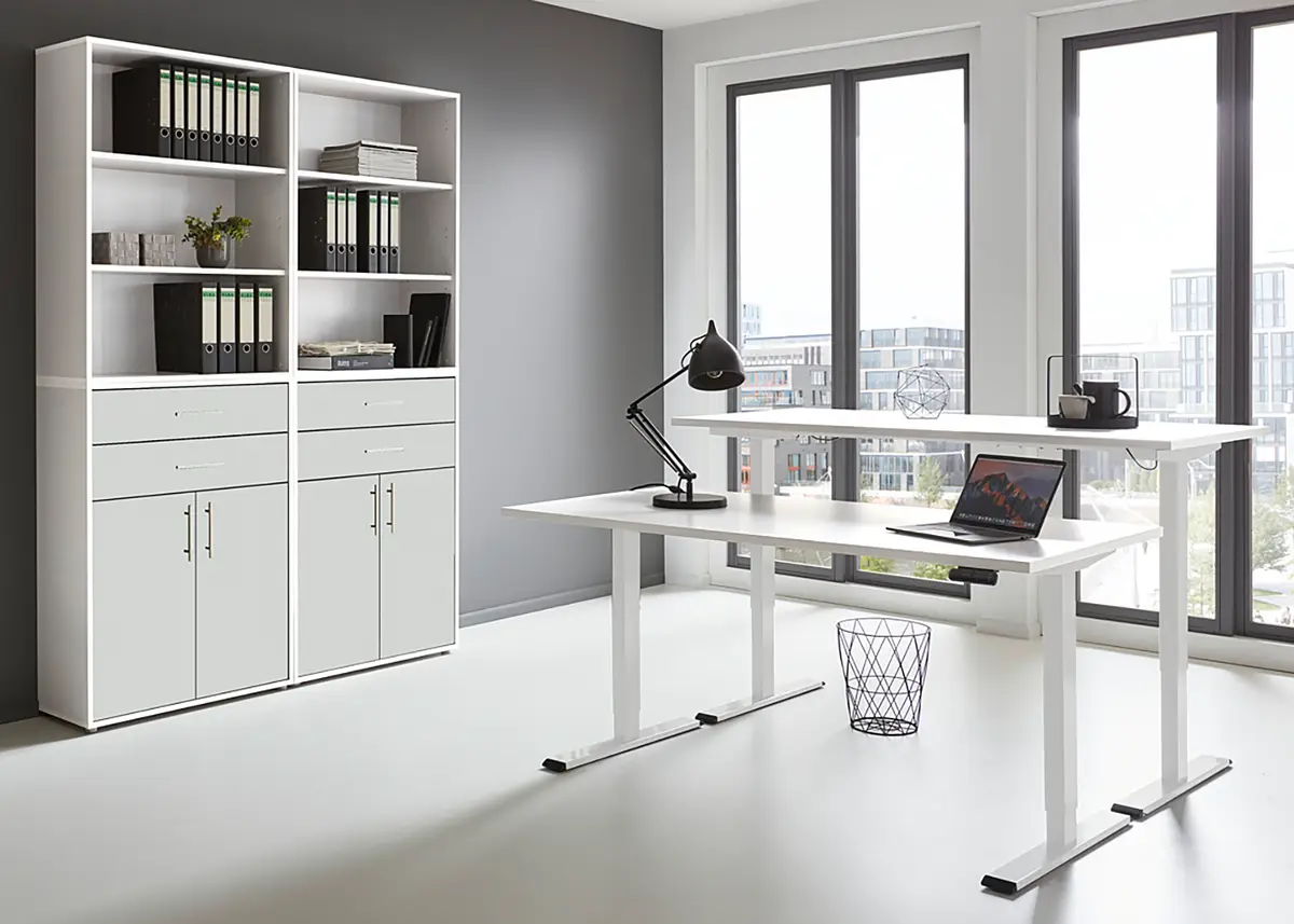 Büro-Set 5-teilig Set A | Weiß