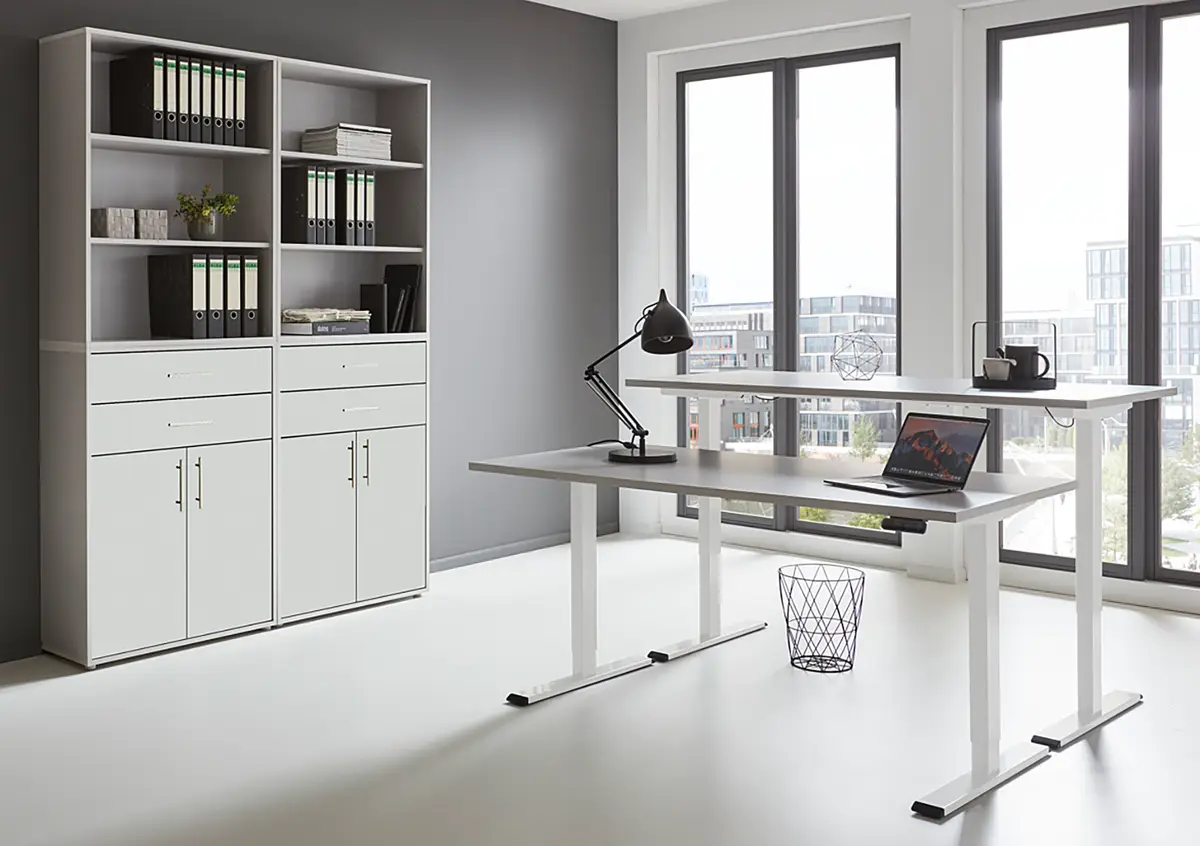 Büro-Set 5-teilig Set A | Grau